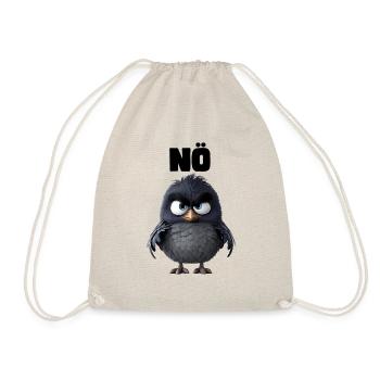 Rabe "NÖ" Design - Turnbeutel - Natur - Vorne