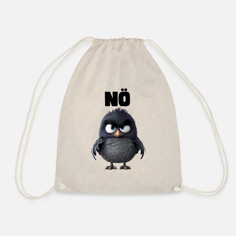 Rabe "NÖ" Design - Turnbeutel - Natur
