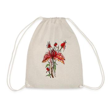 Flowers - Drawstring Bag - nature - Front