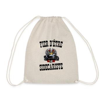 fier d'être sidecariste - Sac de sport léger - nature - Devant