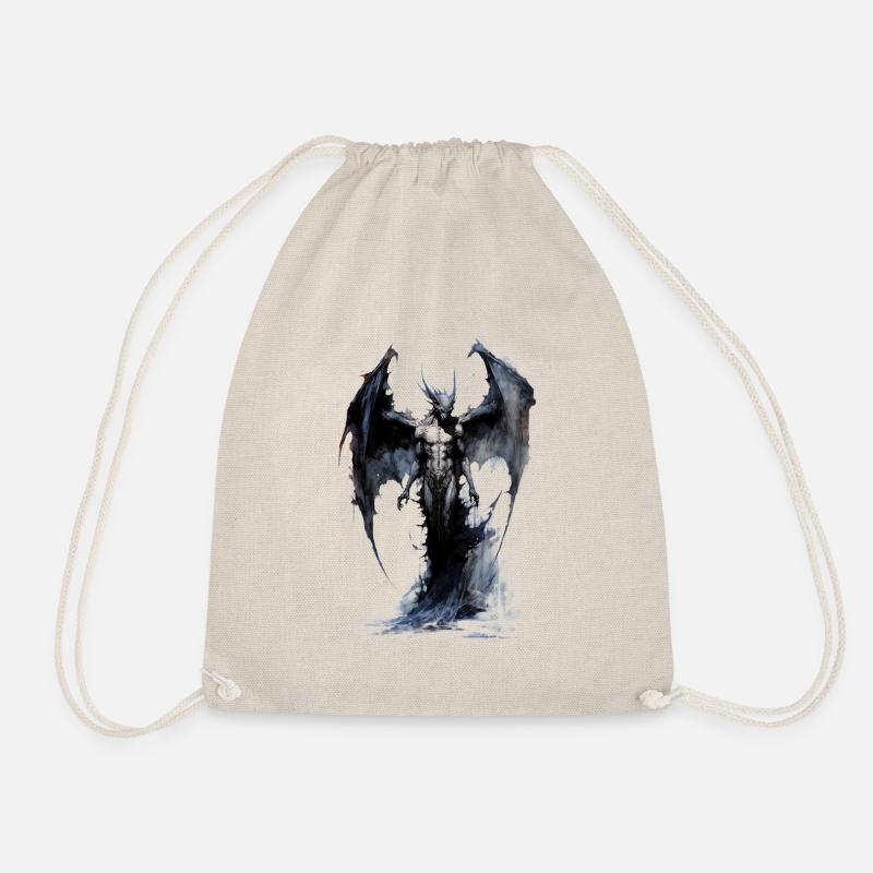 Drache - Turnbeutel - Natur