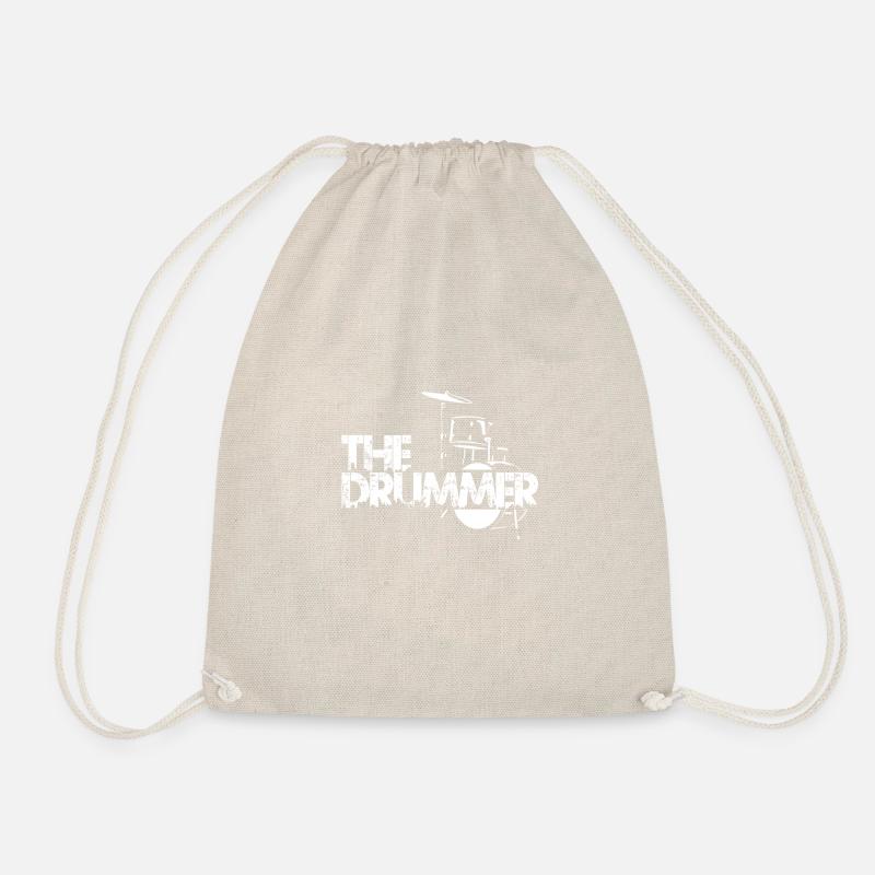 Drum Drums Band Music Drumsticks Drum - Drawstring Bag - nature