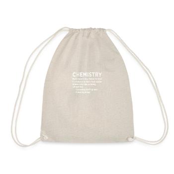 Chemistry definition - Drawstring Bag - nature - Front