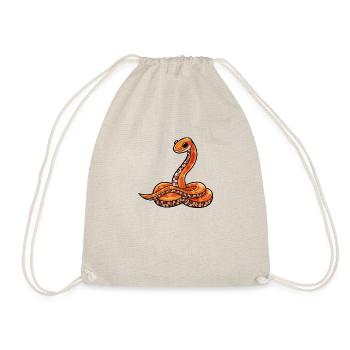 Serpent de maïs serpent de maïs cadeau serpent - Sac de sport léger - nature - Devant