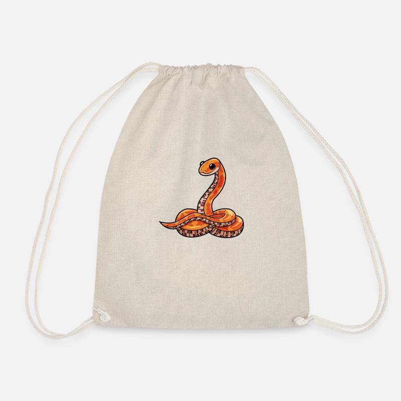 Corn Snake Corn Snake Gift Snake - Drawstring Bag - nature