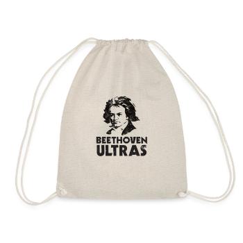 Beethoven Ultras Lustig Ludwig Geschenk Musik - Turnbeutel - Natur - Vorne