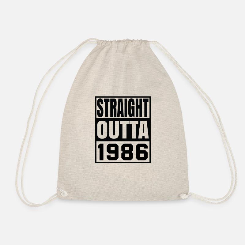 Straight Outta 1986 - Turnbeutel - Natur