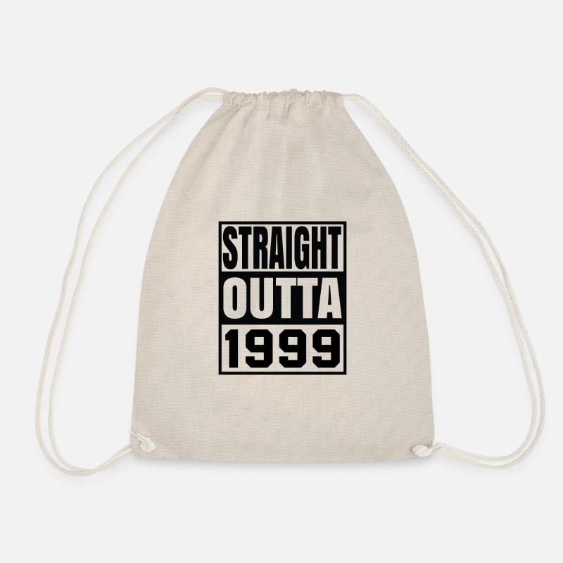 Straight Outta 1999 - Drawstring Bag - nature