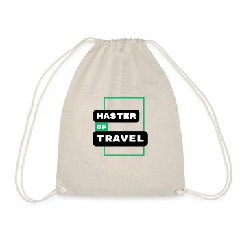 Master of Travel - Drawstring Bag - nature - Front