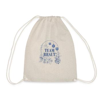 Team Bride - Drawstring Bag - nature - Front