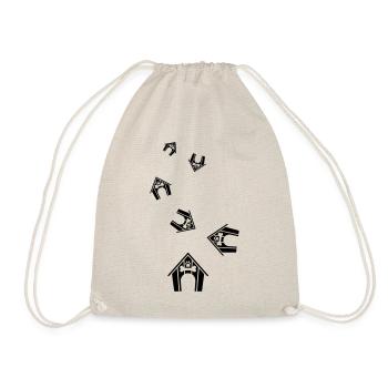 Chien de maison pour chien - Sac de sport léger - nature - Devant