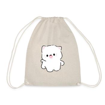 Baby-Katze - Turnbeutel - Natur - Vorne