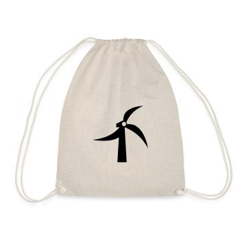 Wind turbine - Drawstring Bag - nature - Front