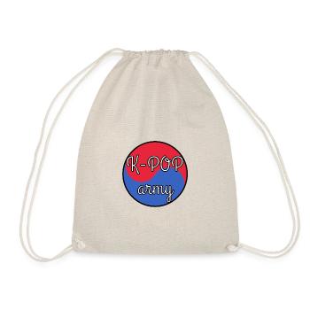 K POP Army - Drawstring Bag - nature - Front