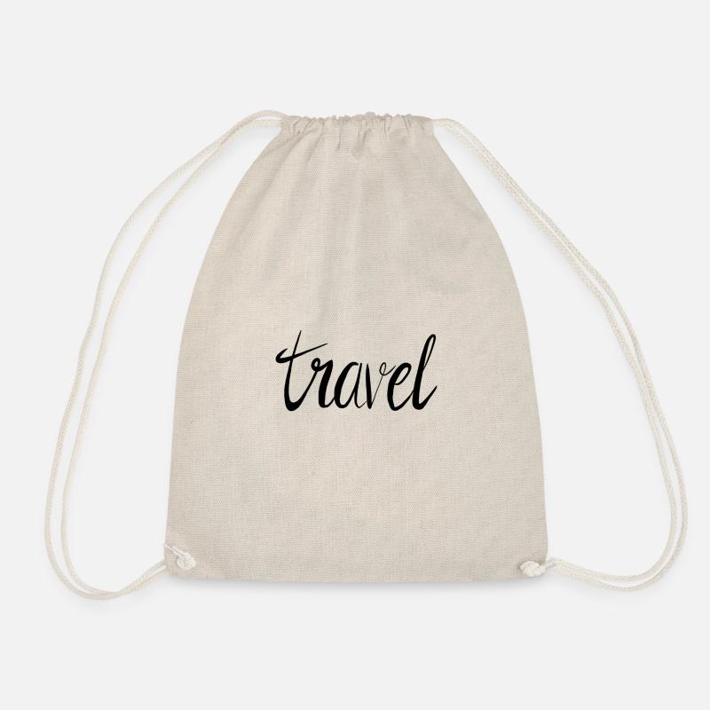 Travel - Drawstring Bag - nature
