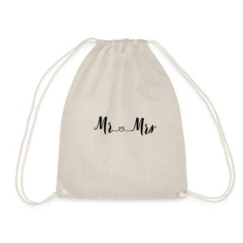 mr_and_mrs_2_hearts - Sac de sport léger - nature - Devant