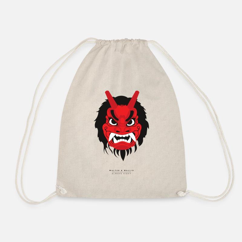 Walter and Wallis - Samurai 8 - Drawstring Bag - nature