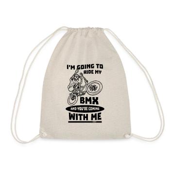 BMX Cycliste Freestyle Cadeau - Sac de sport léger - nature - Devant
