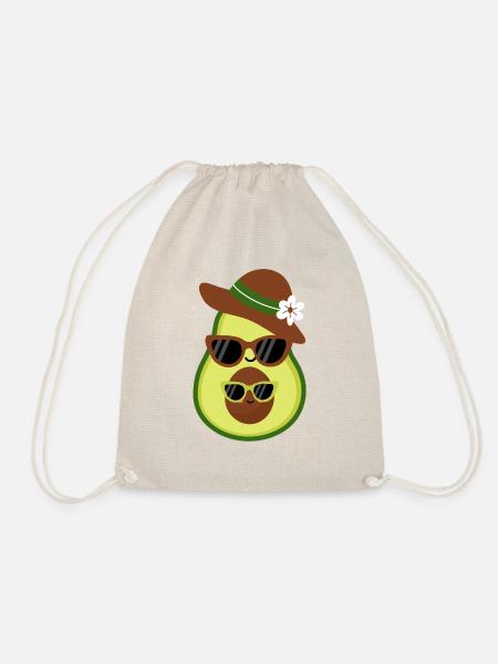 Avocado-Chic - Turnbeutel - Natur