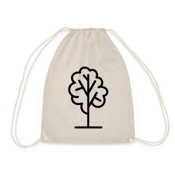 tree - Drawstring Bag - nature - Front