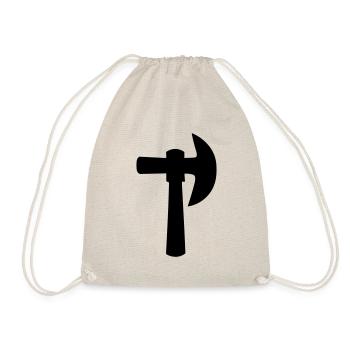 axe - Drawstring Bag - nature - Front