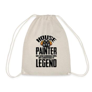 Peintre et vernisseur, le métier le meilleur et le plus ennuyeux - Sac de sport léger - nature - Devant