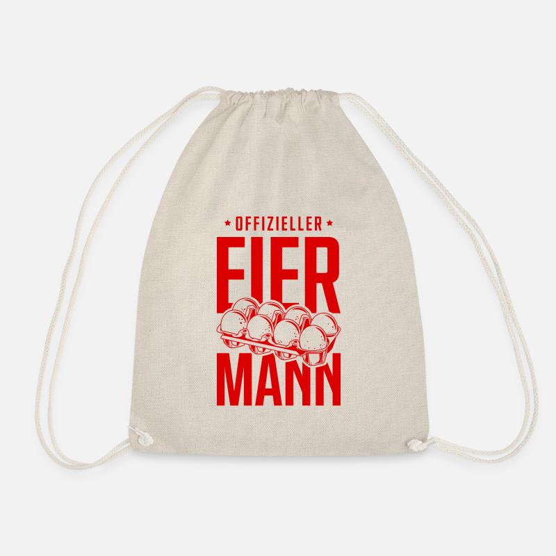 Offizieller Eiermann - Turnbeutel - Natur