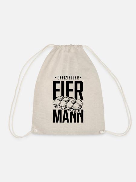 Offizieller Eiermann - Turnbeutel - Natur