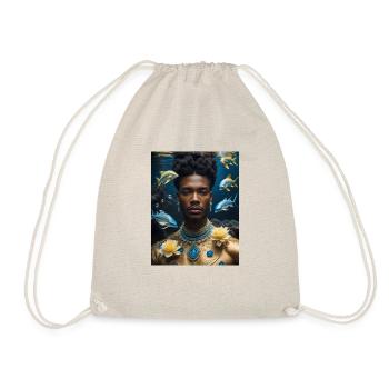 Lord of the Ocean - Drawstring Bag - nature - Front