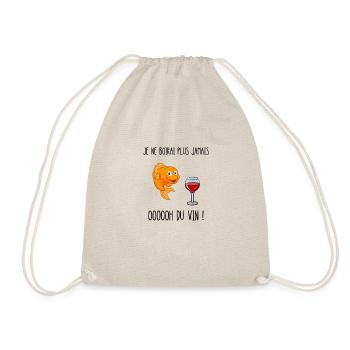 JE NE BOIRAI PLUS JAMAIS - Sac de sport léger - nature - Devant
