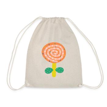 Small Red Flower - Drawstring Bag - nature - Front