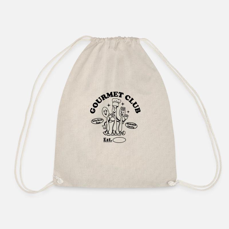 Gourmet Clubdesign - Turnbeutel - Natur