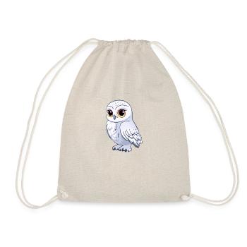 Hibou blanc - Sac de sport léger - nature - Devant