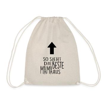 Mutter - Turnbeutel - Natur - Vorne