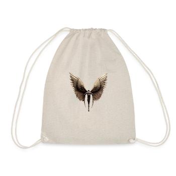 Wings - Drawstring Bag - nature - Front