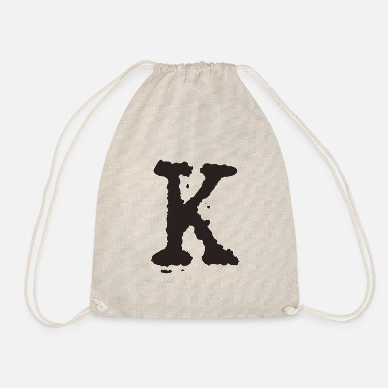 K - Drawstring Bag - nature
