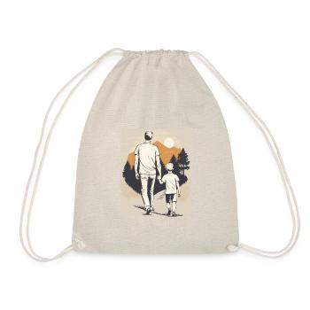 A chip off the old block - Drawstring Bag - nature - Front