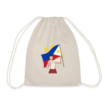 Philippines Drapeau philippin Pride I cadeau - Sac de sport léger - nature - Devant