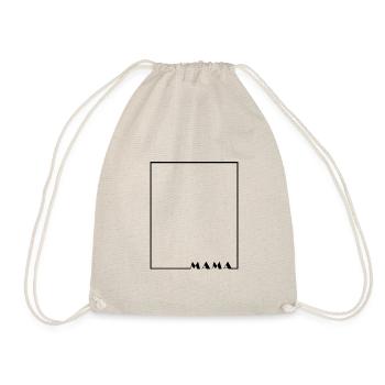 Mama, Mum, Mutter - 2022 - Geschenkidee - Turnbeutel - Natur - Vorne