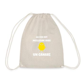 Humour Canari - Sac de sport léger - nature - Devant