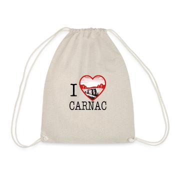 i love carnac by i love bretagne - Sac de sport léger - nature - Devant