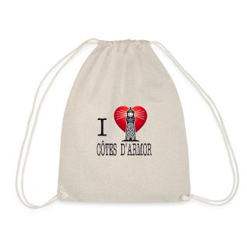 i love cotes d'armor by i love bretagne - Sac de sport léger - nature - Devant