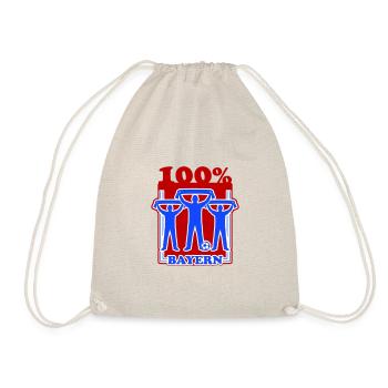 Bayern Football - Drawstring Bag - nature - Front