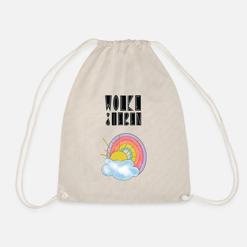 Cloud 7 - Drawstring Bag - nature