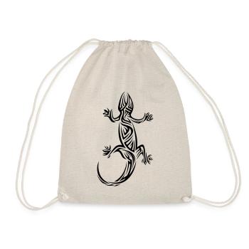 Tatouage tribal Gecko - Sac de sport léger - nature - Devant