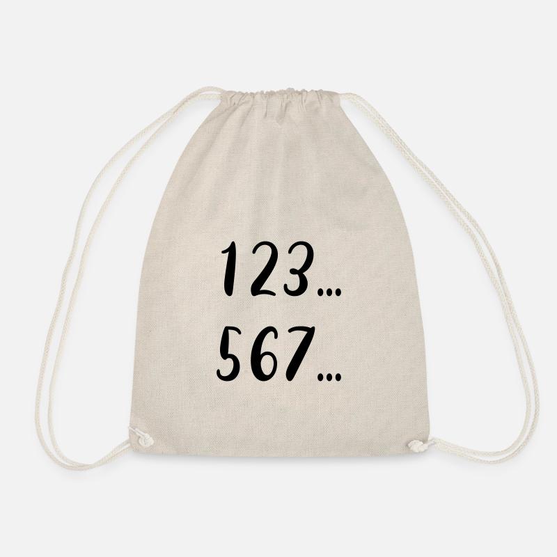 123... 567... Salsa Cubana Design. Dance Design. - Turnbeutel - Natur
