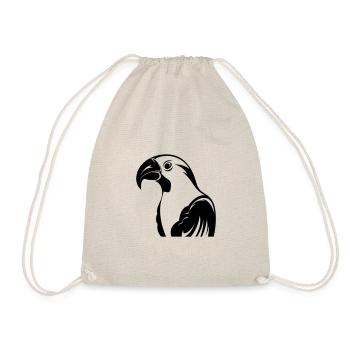 Perroquet - Sac de sport léger - nature - Devant