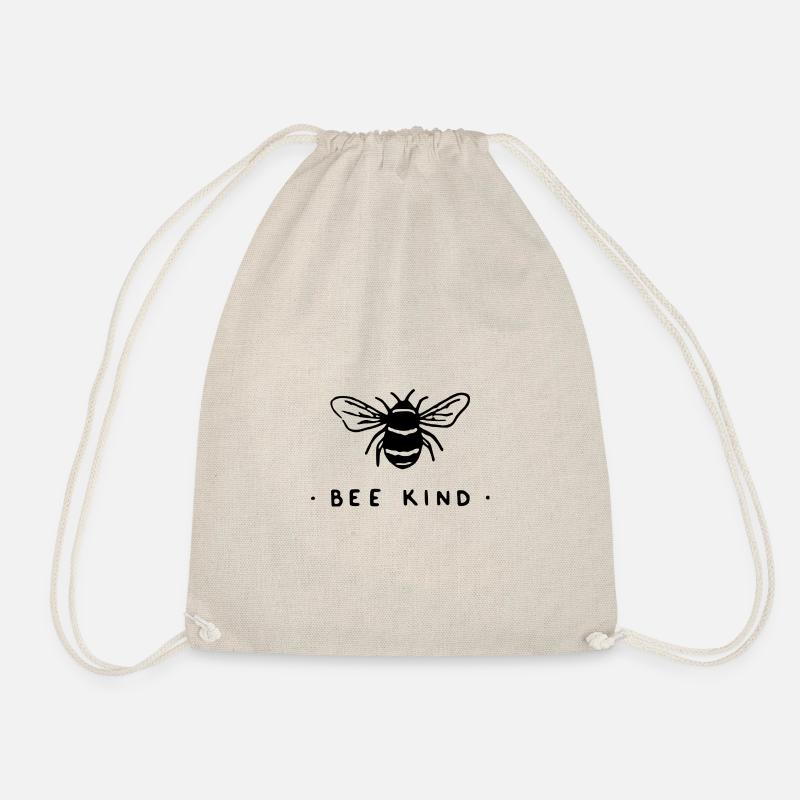 Bee child - bee - Drawstring Bag - nature
