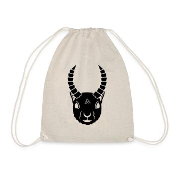 Demonic Squirrel - Drawstring Bag - nature - Front