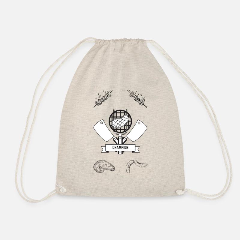 Le champion du grill - Sac de sport léger - nature